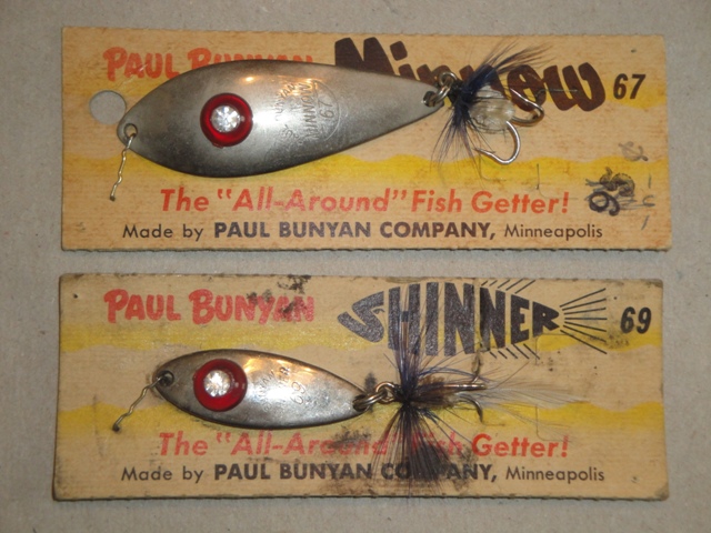 Vintage Paul Bunyan Lady Bug Lure, Vintage Fishing Gear Auction #26